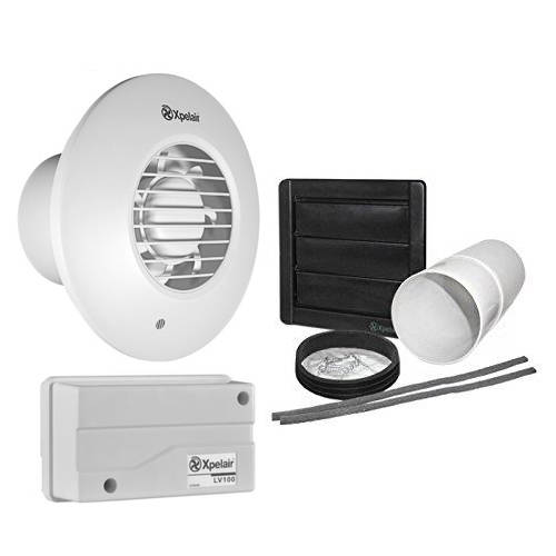 Larger image of Xpelair Simply Silent 12v Extractor Fan With Timer & Kit (100mm).