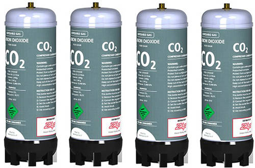 Larger image of Zip Accessories 4 x CO Replacement Cylinders.