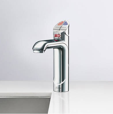 Example image of Zip G5 Classic Boiling Hot & Chilled Water Tap (41 - 60 People, Brushed Chrome).