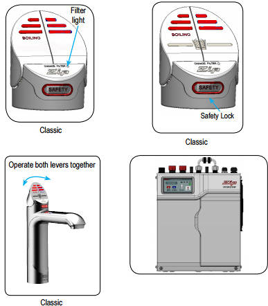 Example image of Zip G5 Classic Boiling Hot Water Tap (41 - 60 People, Bright Chrome).