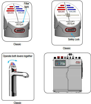 Example image of Zip G5 Classic 4 In 1 HydroTap & Classic Tap 61 - 100 People (Chrome).