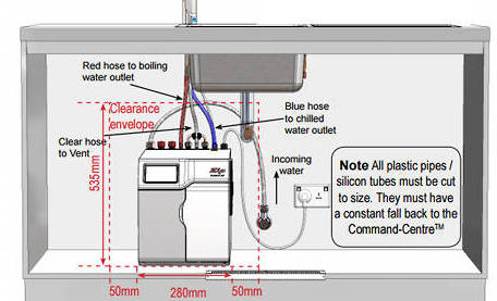 Example image of Zip G5 Classic G4 HydroTap Industrial Side Touch Tap (21-40 People).