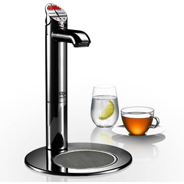 Larger image of Zip G5 Classic Filtered Boiling & Ambient Tap With Font (Gloss Black).