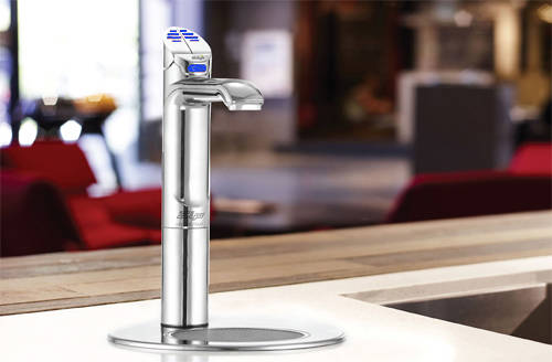 Example image of Zip G5 Classic Filtered Chilled Tap & Integrated Font (Brushed Chrome).