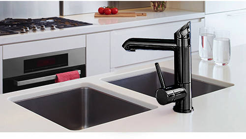 Example image of Zip G5 Classic AIO Boiling, Chilled & Sparkling Tap (Gloss Black, Vented).