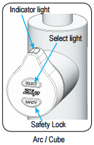 Technical image of Zip Arc Design Filtered Boiling Hot & Ambient Water Tap (Bright Chrome).