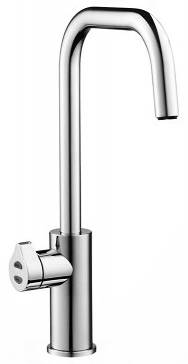 Larger image of Zip Cube Design Boiling Hot Water, Chilled & Sparkling Tap (Bright Chrome).