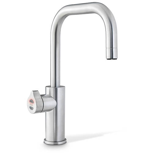 Larger image of Zip Cube Design Filtered Boiling & Chilled Water Tap (Brushed Chrome).