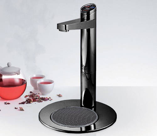 Larger image of Zip Elite Filtered Boiling & Ambient Tap With Font (Matt Black).