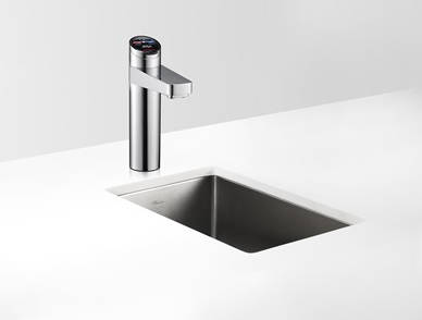 Example image of Zip Elite Filtered Chilled & Sparkling Water Tap (Brushed Chrome).
