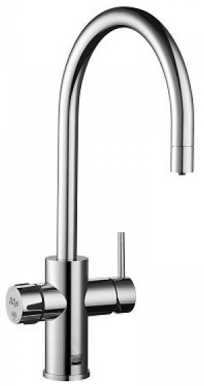 Larger image of Zip Arc Design AIO Filtered Chilled & Sparkling Water Tap (Bright Chrome).