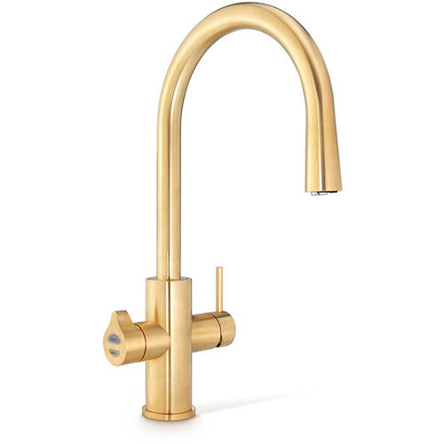 Larger image of Zip Celsius Arc AIO Boiling & Chilled Water Tap (Brushed Gold).