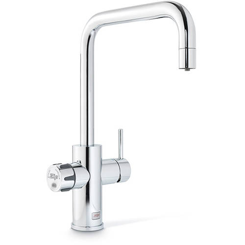 Larger image of Zip Cube Design AIO Filtered Boiling Water Tap (Bright Chrome).