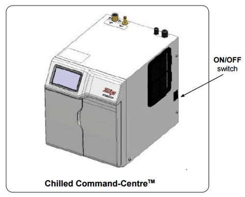 Technical image of Zip Cube Design AIO Filtered Chilled Water Tap (Bright Chrome).