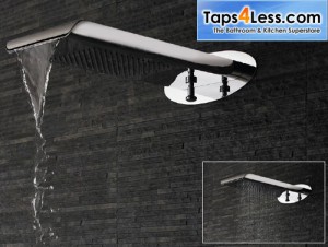 www.taps4less.ie waterfall shower head