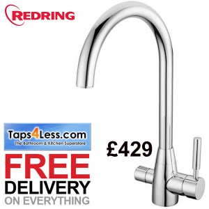 Redring hot water kitchen tap